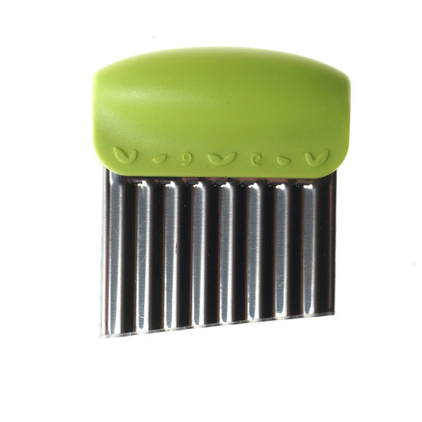 Wave cutter DIY salad baking