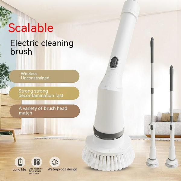 Electric Scrubber Cleaning Wall