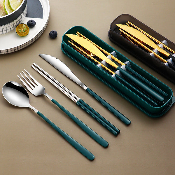 Spoon Portable Cutlery Sets With Case