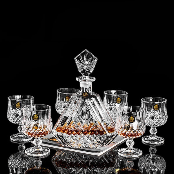 Wine Glass Thickening Crystal Glass High-end Seal